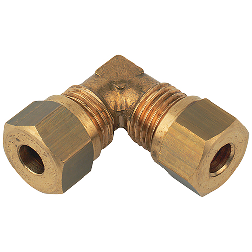 Brass Compression Nut - 3/16 Inch, 25 Pieces - For Air, Water, Fuel & Plumbing Systems - Durable & Corrosion Resistant