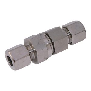 6LL Equal Straight Tube Coupling Union 6mm Compression Pipe Fitting