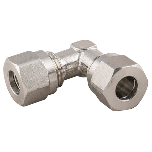 Tube x Tube Equal Elbows | Metric Stainless Steel Compression Fittings ...