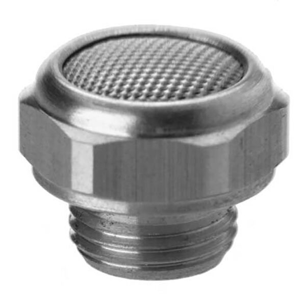SILENCER BRASS STAINLESS STEEL MESH 1/4