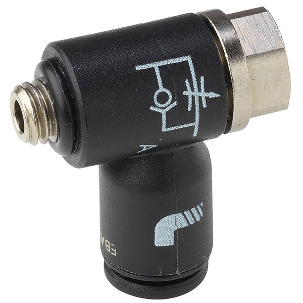M5x0.8 Metric Male x 4mm OD Banjo