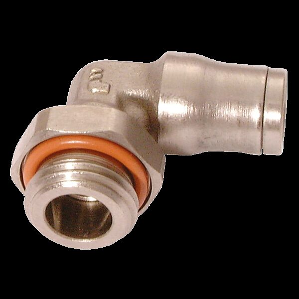 1/8" BSPP Male x 4mm OD Elbow