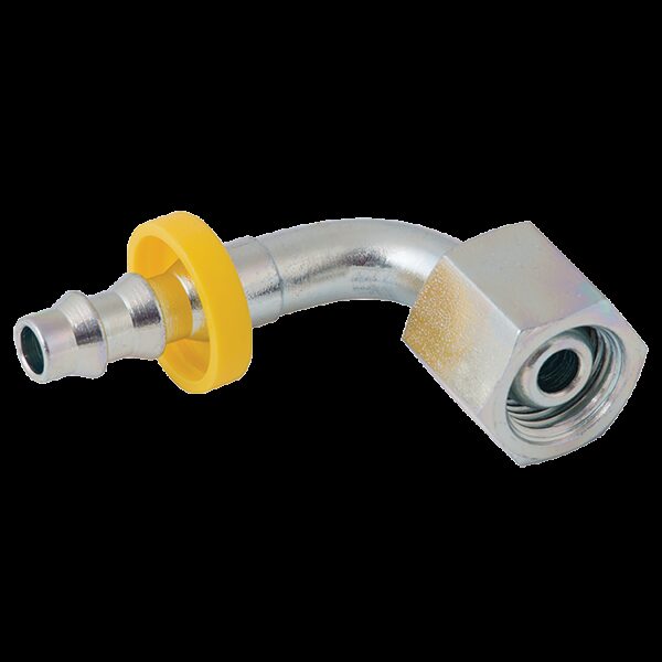 1/4" Female Swivel Swept Elbow