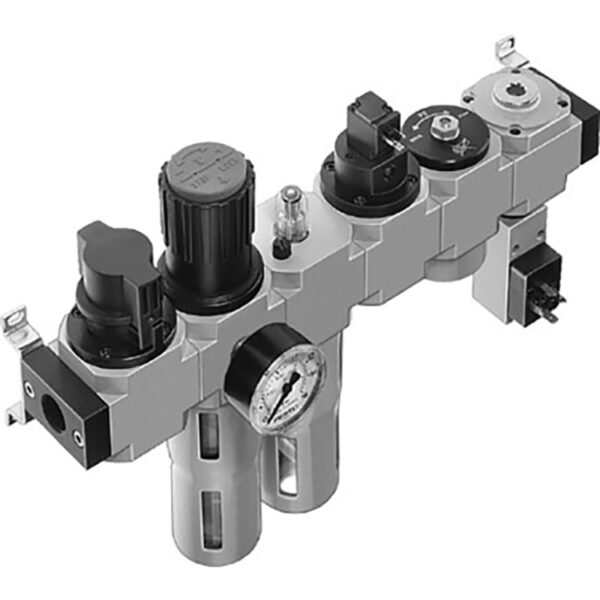 1/4" Service Unit Consisting of Manual On/Off Valve