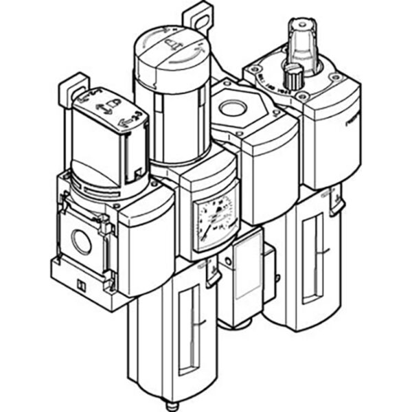 1/4" Service Unit Filter Reg 40 Âµm