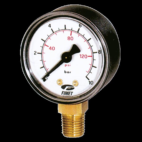 1/8" BSPT Dry Gauge 50mm Diameter