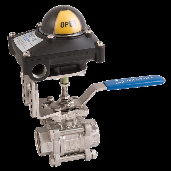 1/4" BSP 2013ND B/VALVE F/W LEVER&SBOX