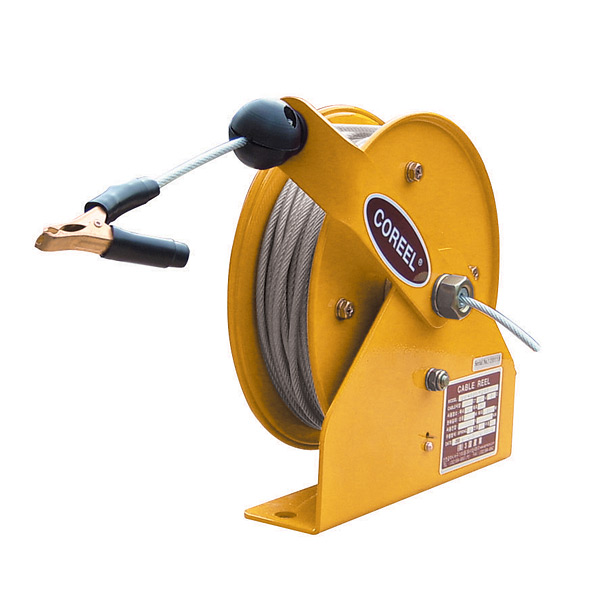 High Visibility Earthing Reel