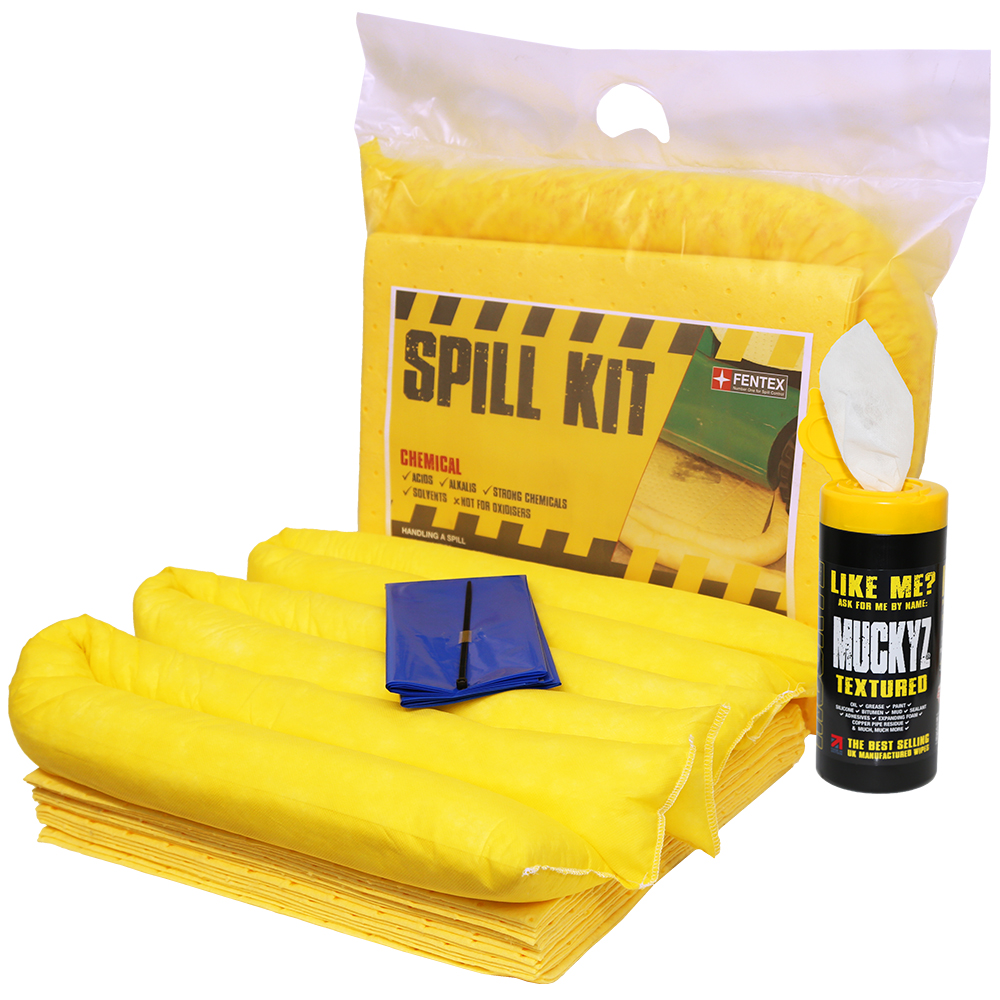 Chemical Spill Kit in Sealed Break Pack